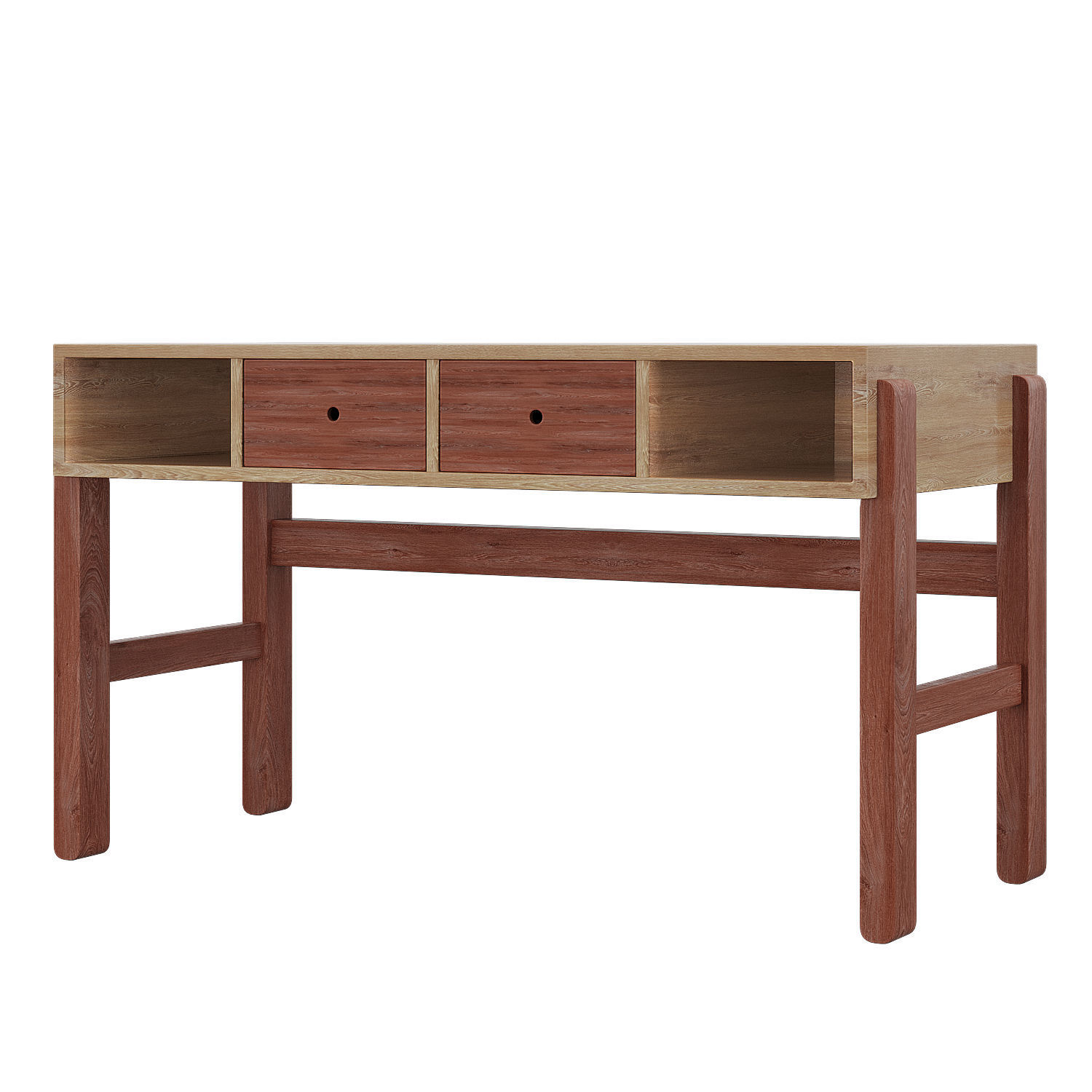 Flexa Popsicle desk 3D model_4