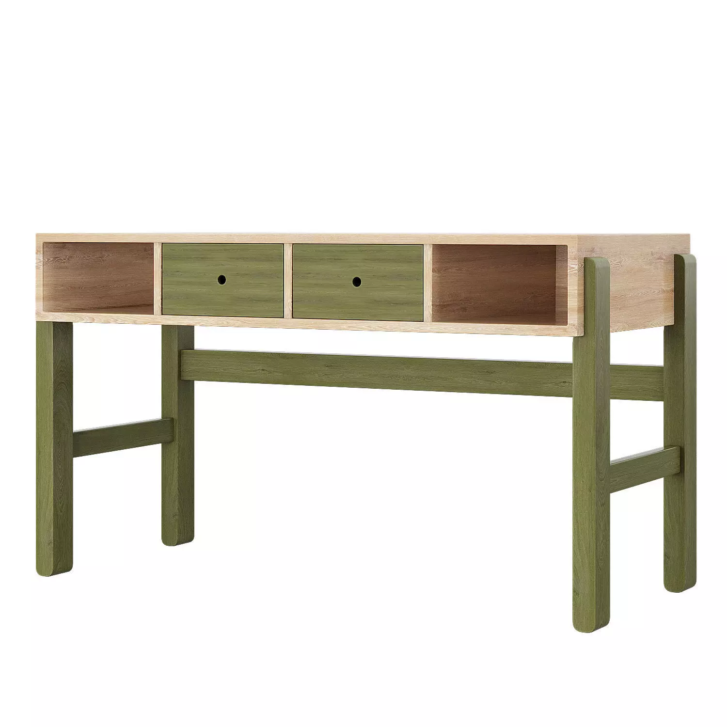 Flexa Popsicle desk 3D model_0