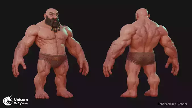 Dwarf Male PBR