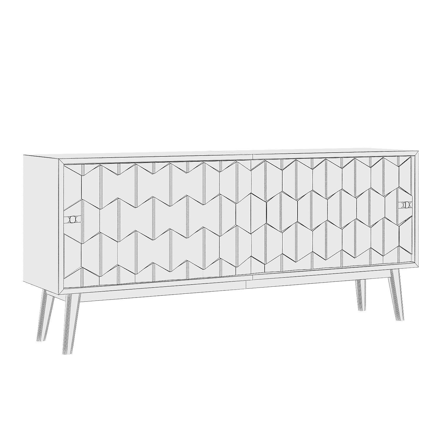 Wewood Scarpa Sideboard 3D model_6