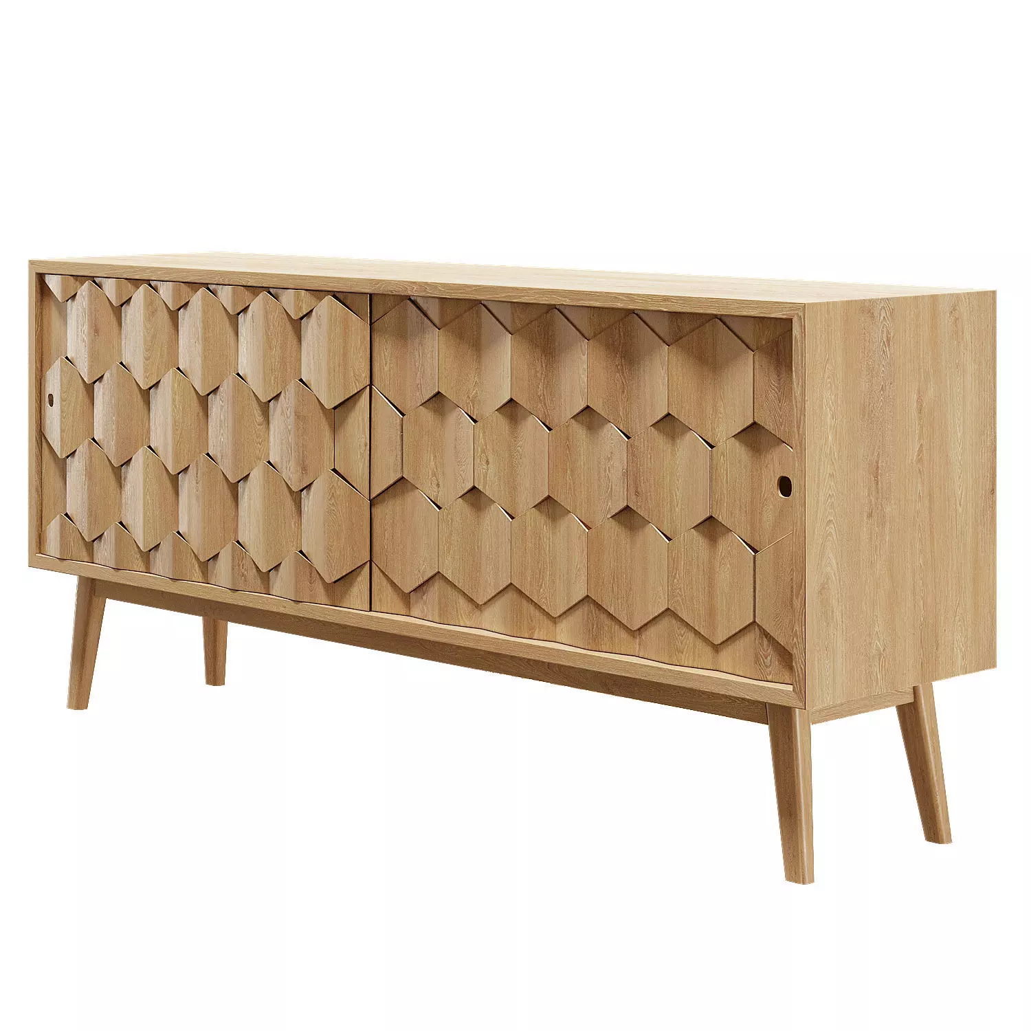 Wewood Scarpa Sideboard 3D model_0