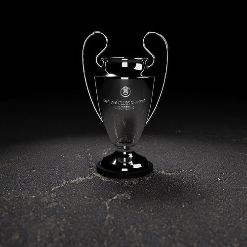 UEFA-Champions league Trophy 3D model