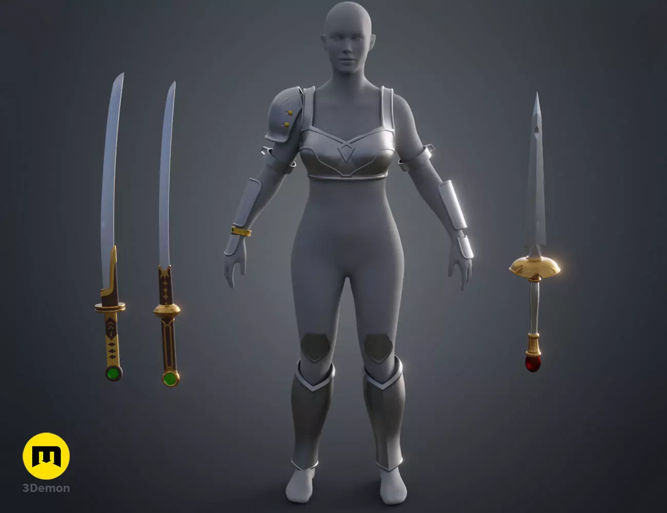 Raphtalia Cosplay Bundle - The Rising of the Shield Hero 3D print model_0