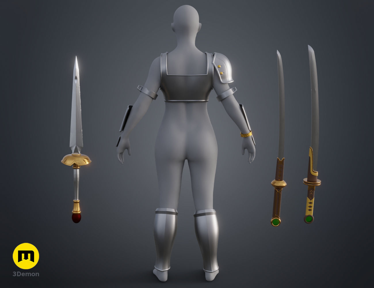 Raphtalia Cosplay Bundle - The Rising of the Shield Hero 3D print model_10