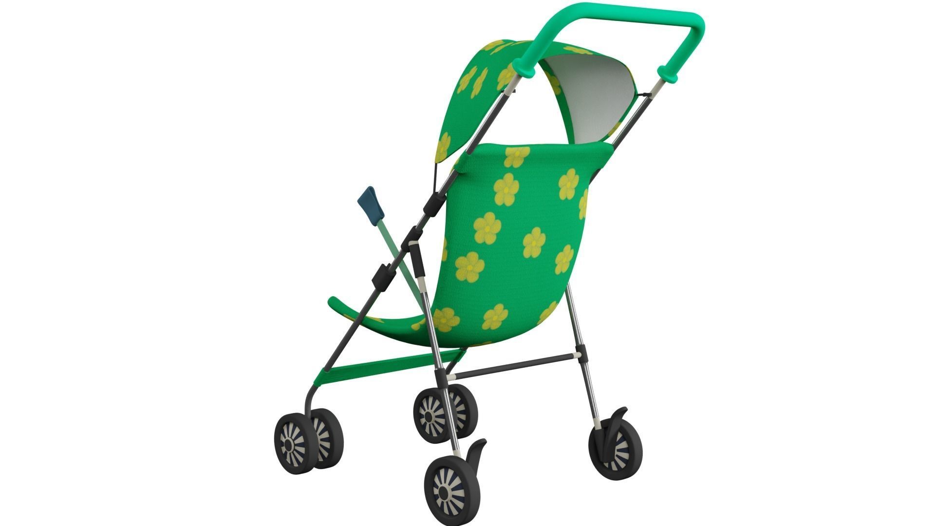 Stroller 3D model_4