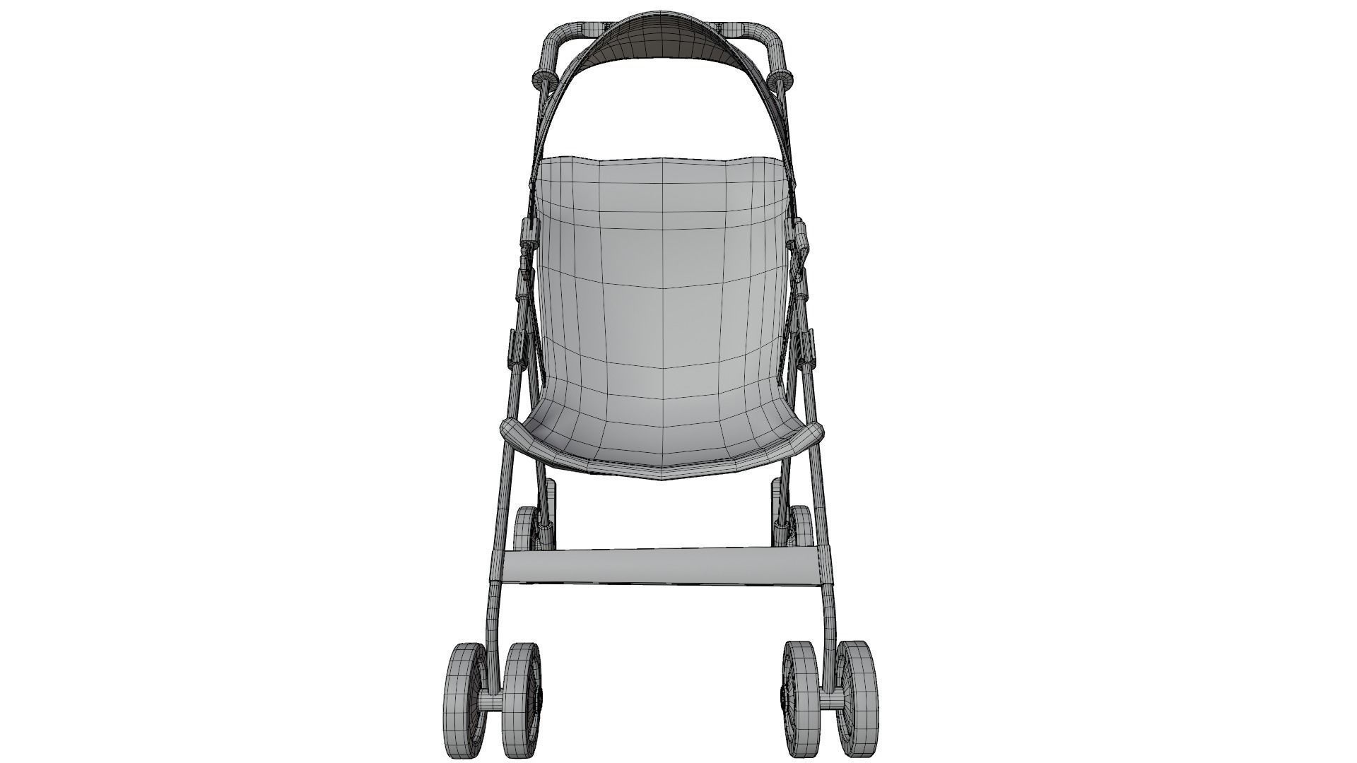 Stroller 3D model_10