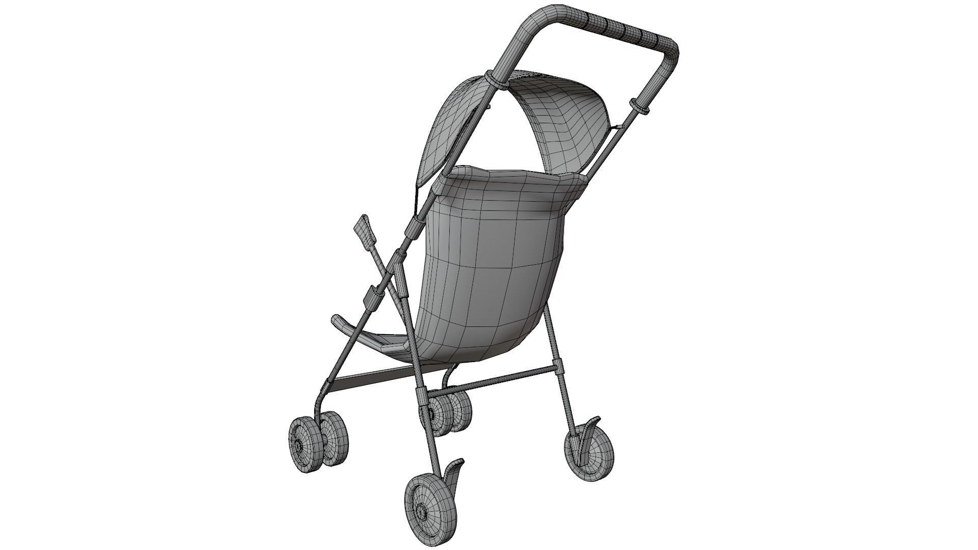 Stroller 3D model_13