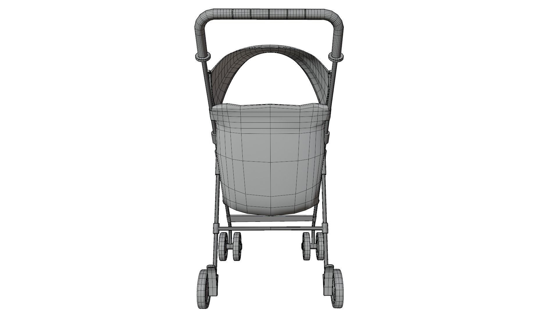 Stroller 3D model_14