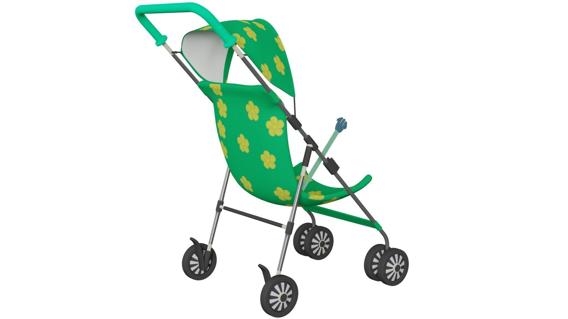 Stroller 3D model_6