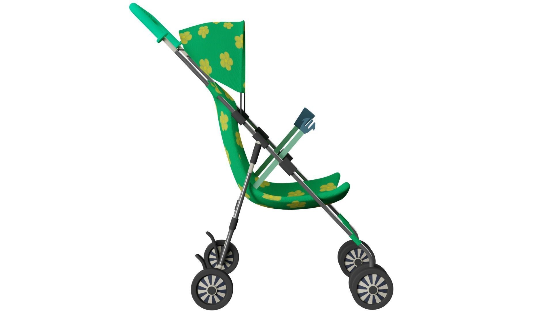 Stroller 3D model_7