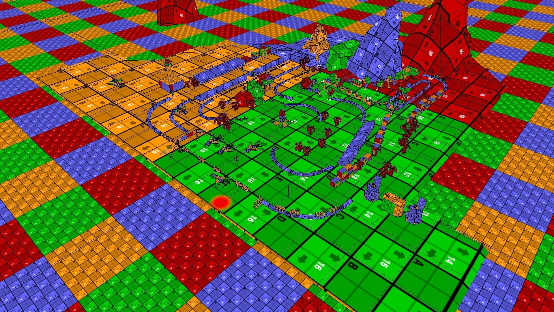 V5- Island HS Low-poly 3D model_6