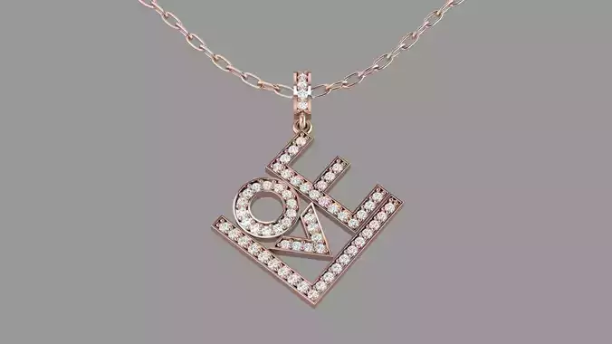love pendant 