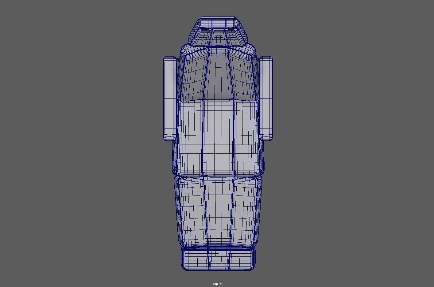 Electric Hydraulic Adjustable Chair Low-poly 3D model_12