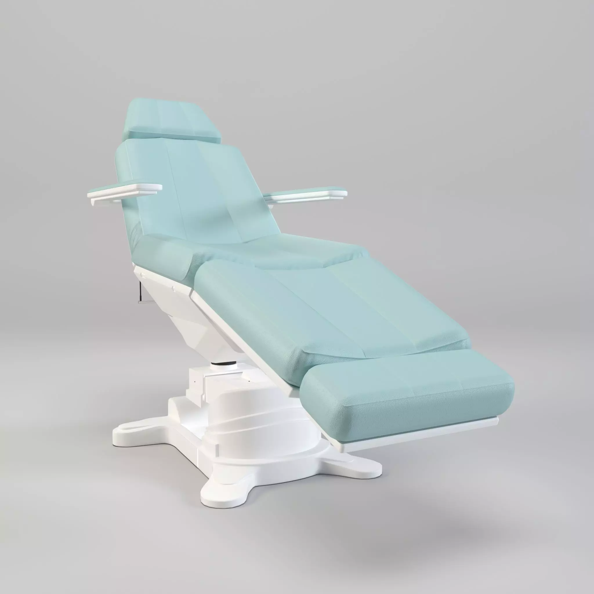 Electric Hydraulic Adjustable Chair Low-poly 3D model_0