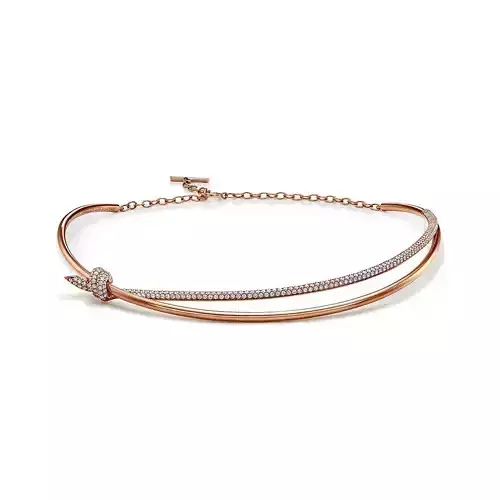 tiffany knot necklace