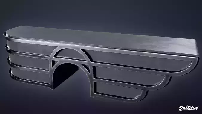 ART DECO - Desk 22 - LOW POLY
