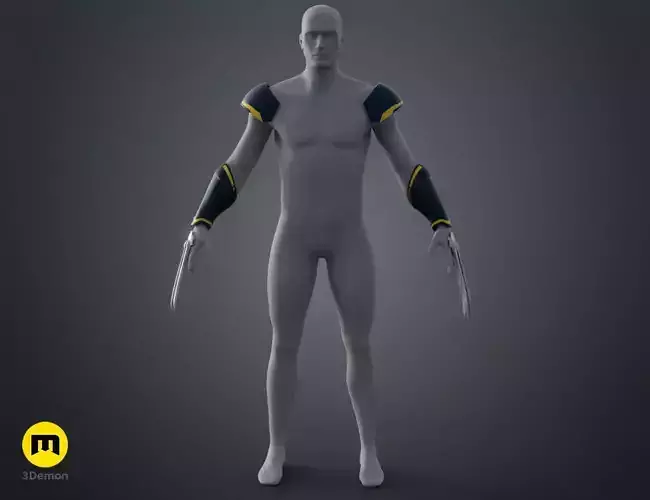 Wolverine armor and claws - Deadpool 3 3D print model