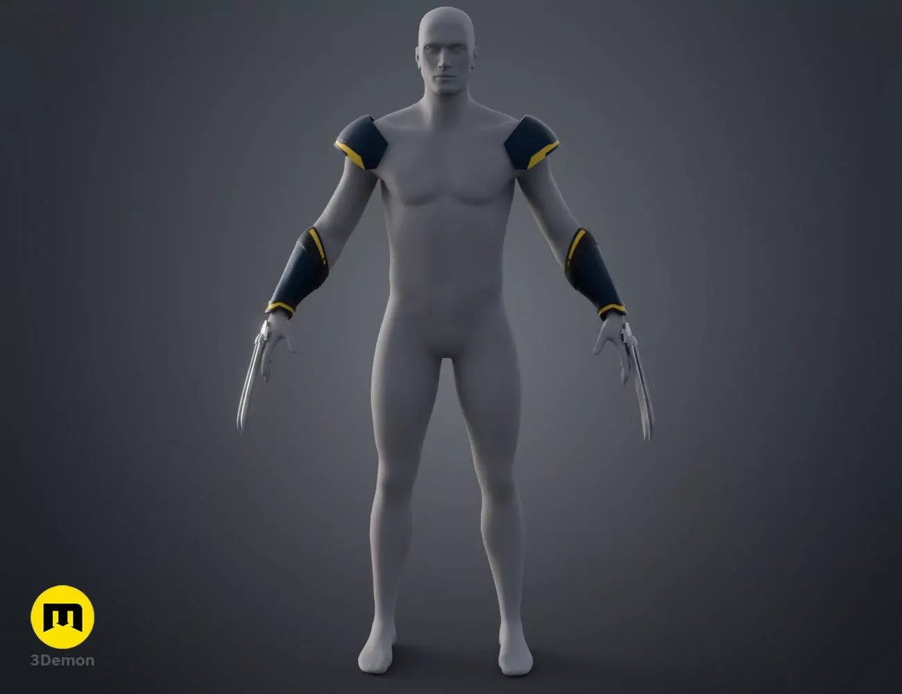 Wolverine armor and claws - Deadpool 3 3D print model