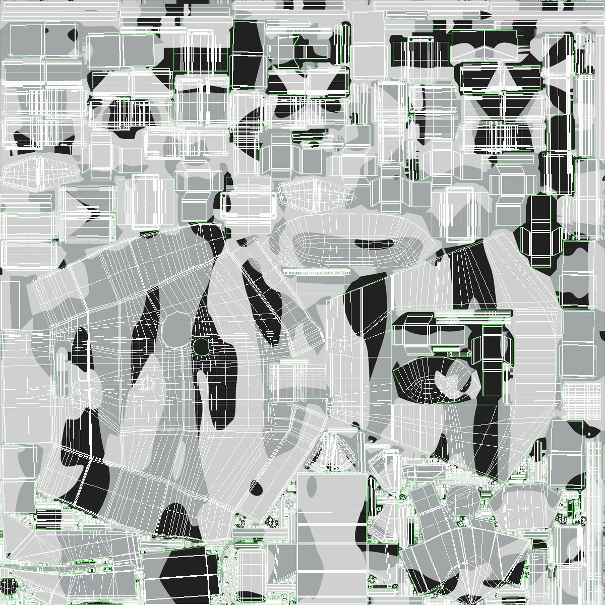 T-90 MS Winter Clean Low-poly 3D model_39