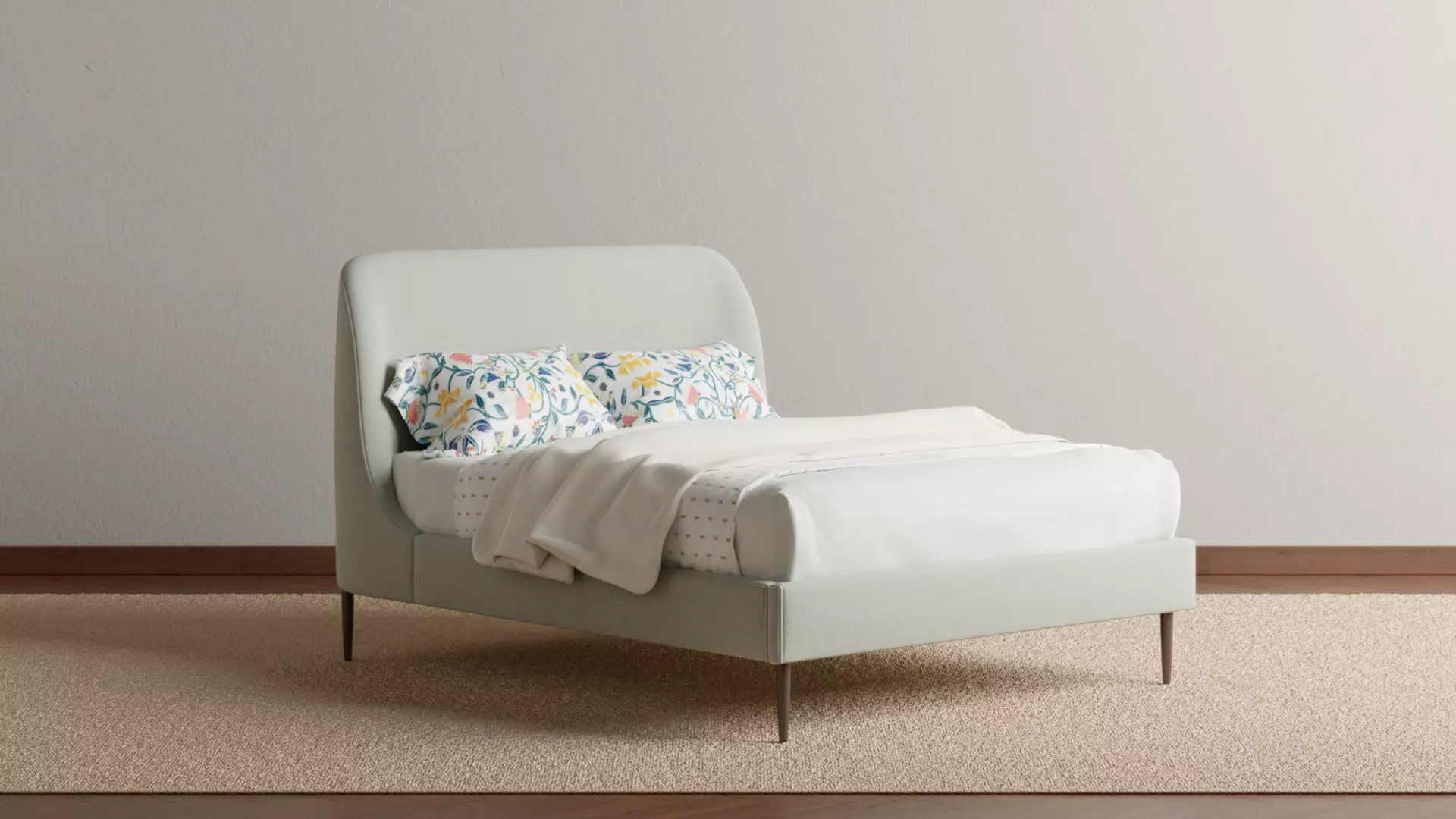 Karsyn Upholstered Bed 3D model_0