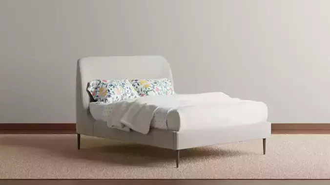 Karsyn Upholstered Bed 3D model