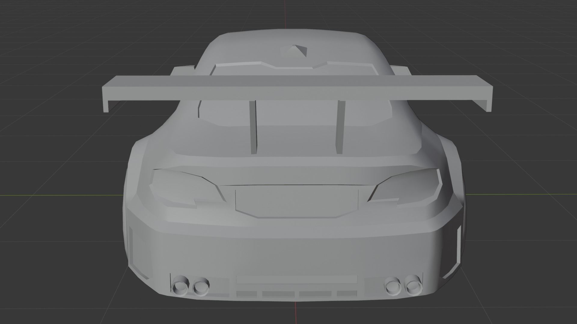 Low Poly Gameready BMW M3 E46 Low-poly 3D model_19