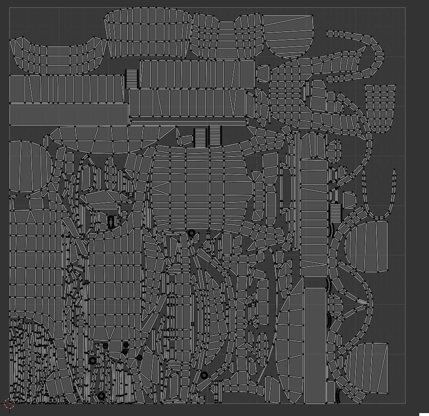 Low Poly Gameready BMW M3 E46 Low-poly 3D model_20