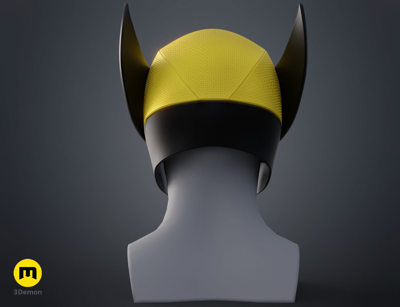 Wolverine Helmet X-men 3D print model_16