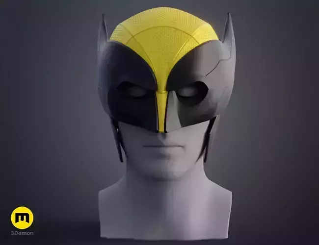 Wolverine Helmet X-men 3D print model
