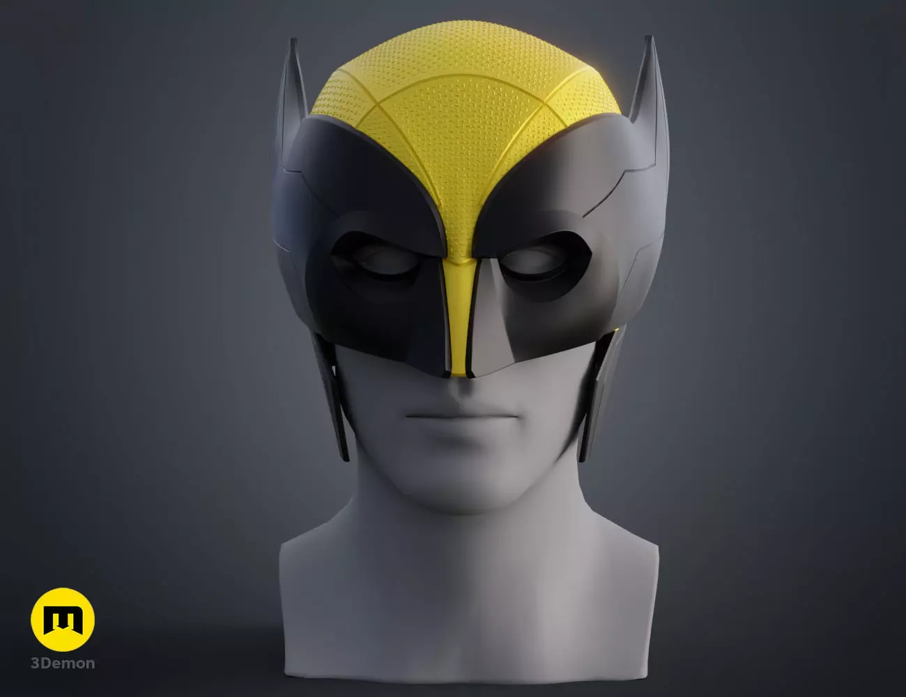 Wolverine Helmet X-men 3D print model_0