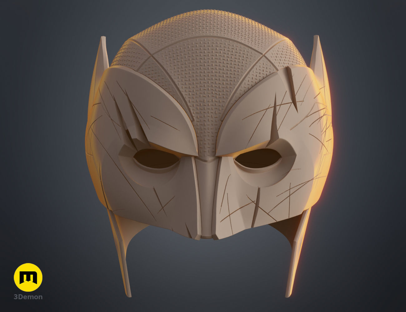 Wolverine Helmet X-men 3D print model_19