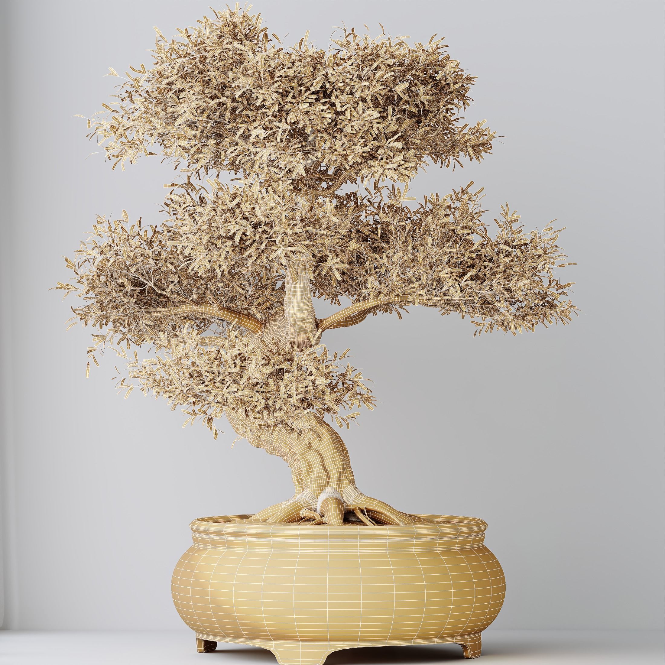 12 Different SETS of Plant Indoor SET VOL148 3D Model Collection_36