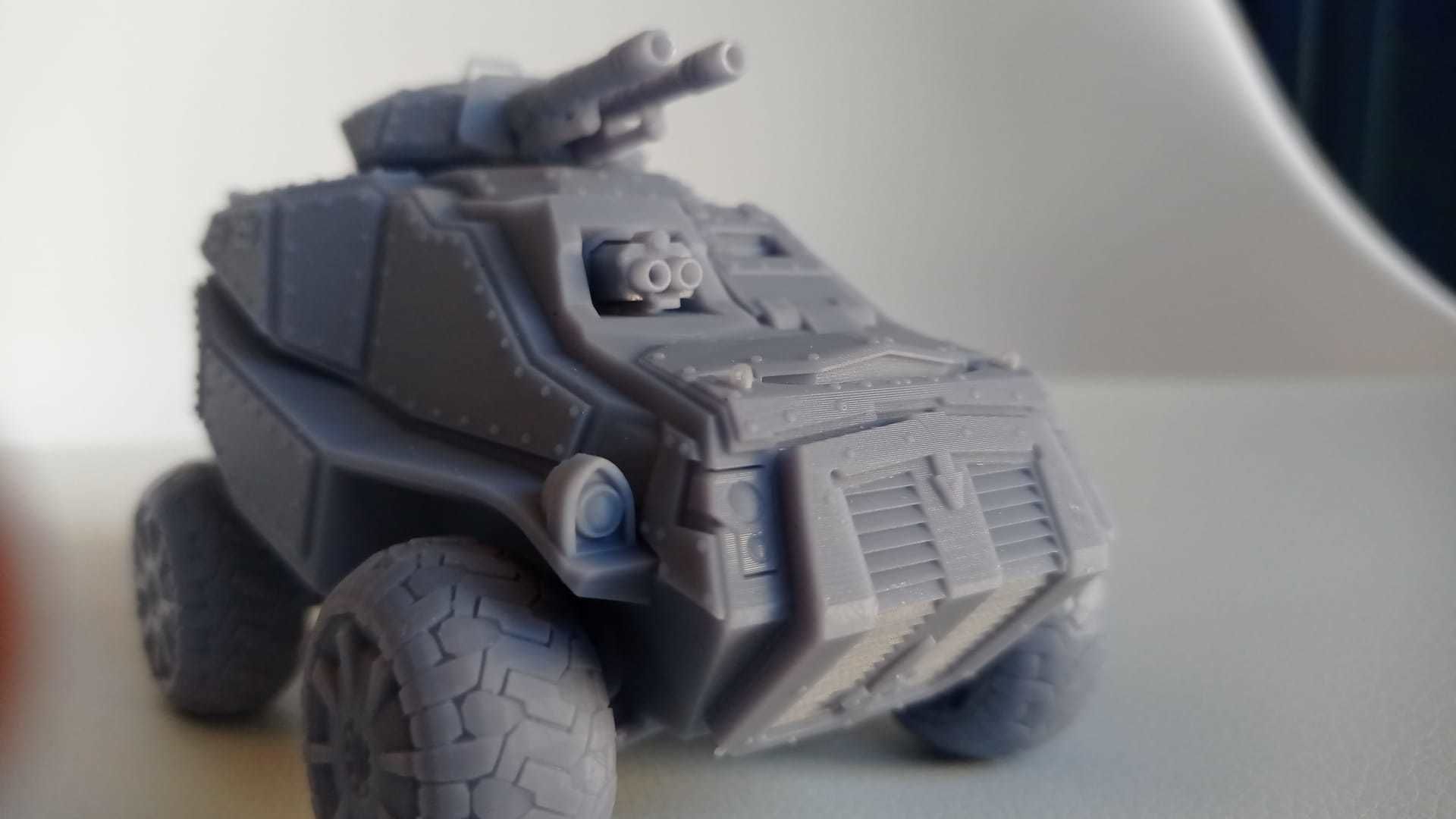 Sci fi Gothic Storm Vehicle 3D print model_20
