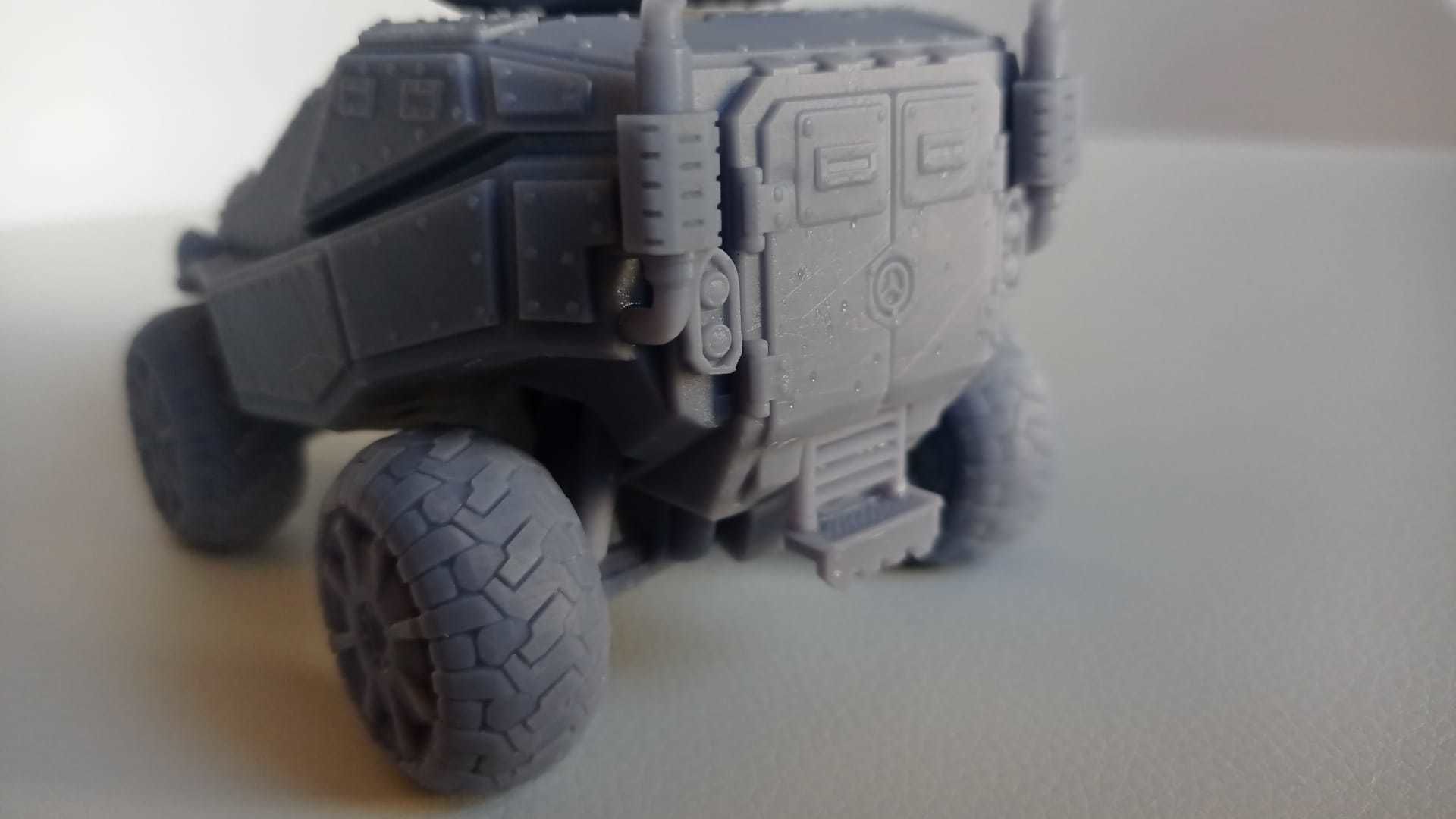 Sci fi Gothic Storm Vehicle 3D print model_19