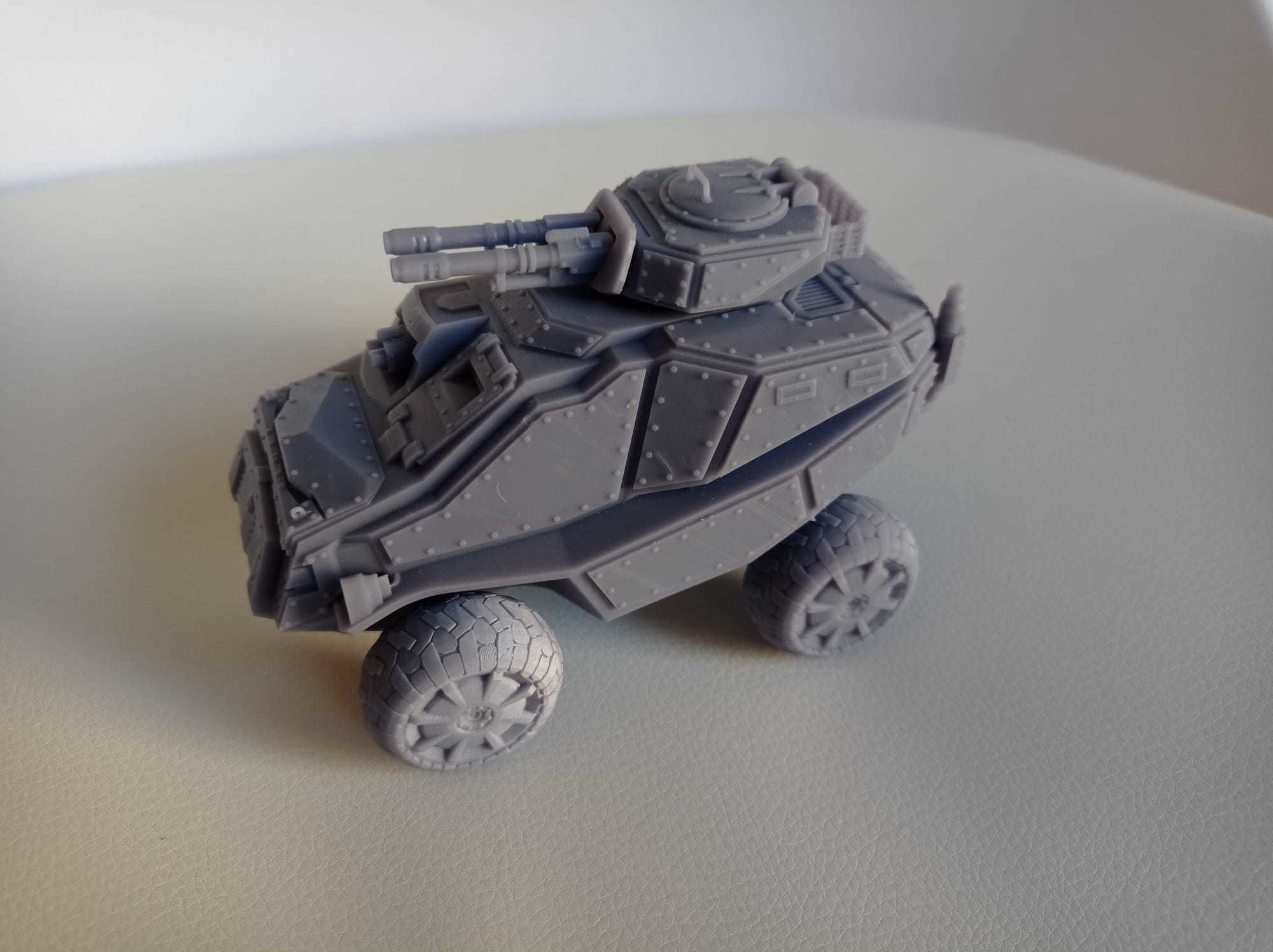 Sci fi Gothic Storm Vehicle 3D print model_18