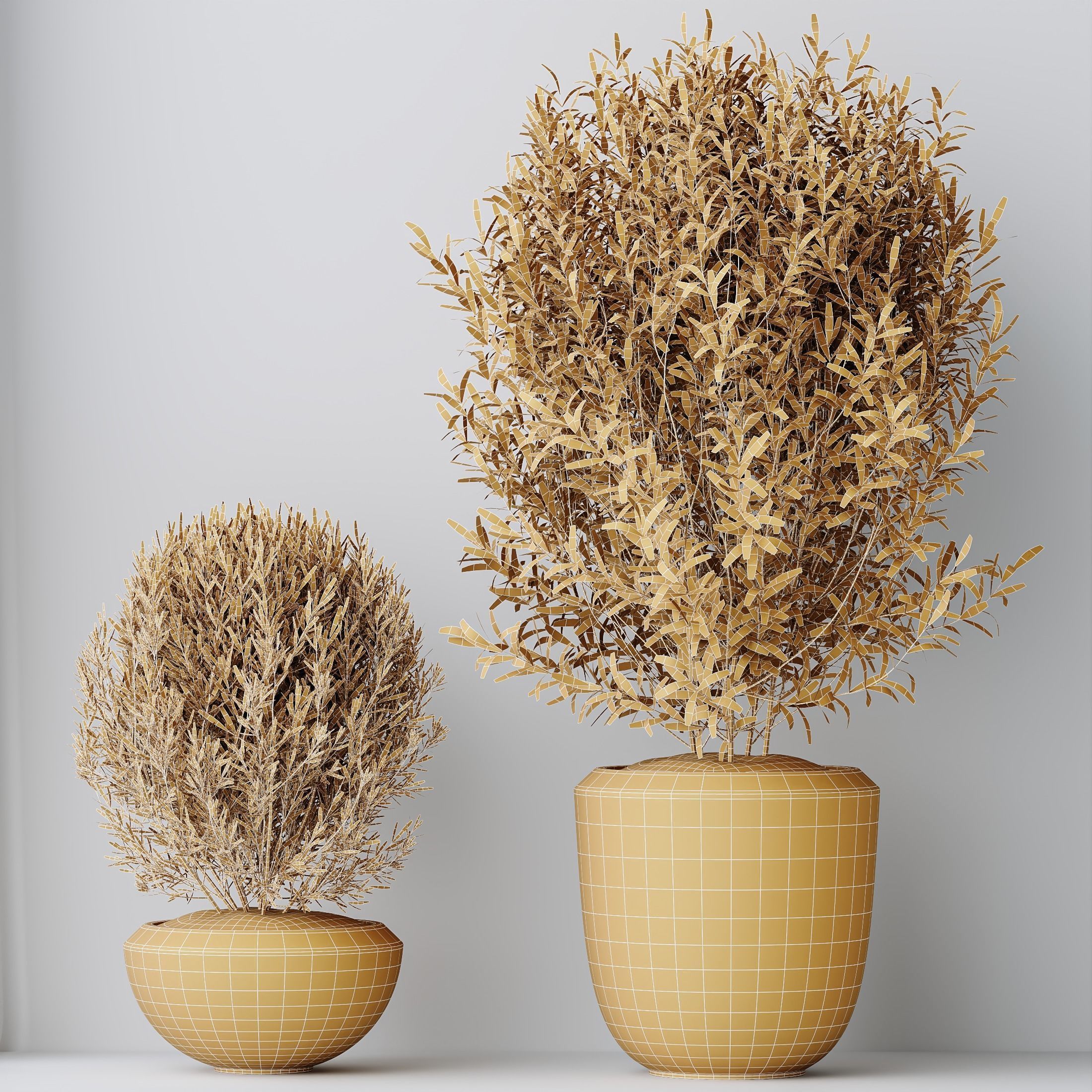 12 Different SETS of Plant Indoor SET VOL149 3D Model Collection_47