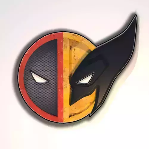 Deadpool Wolverine badge