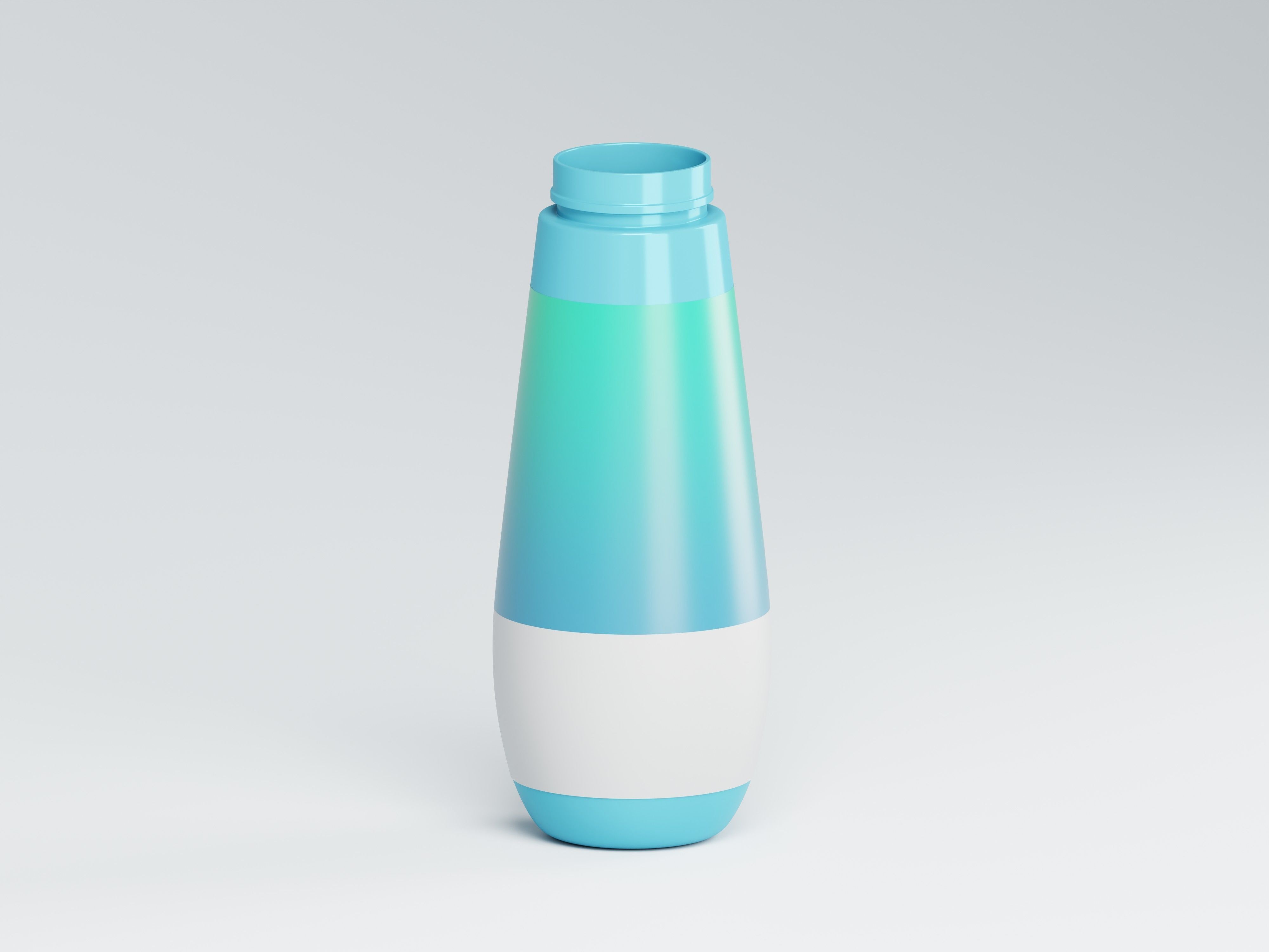 Ketchup Bottle 3D Model Low-poly 3D model_11