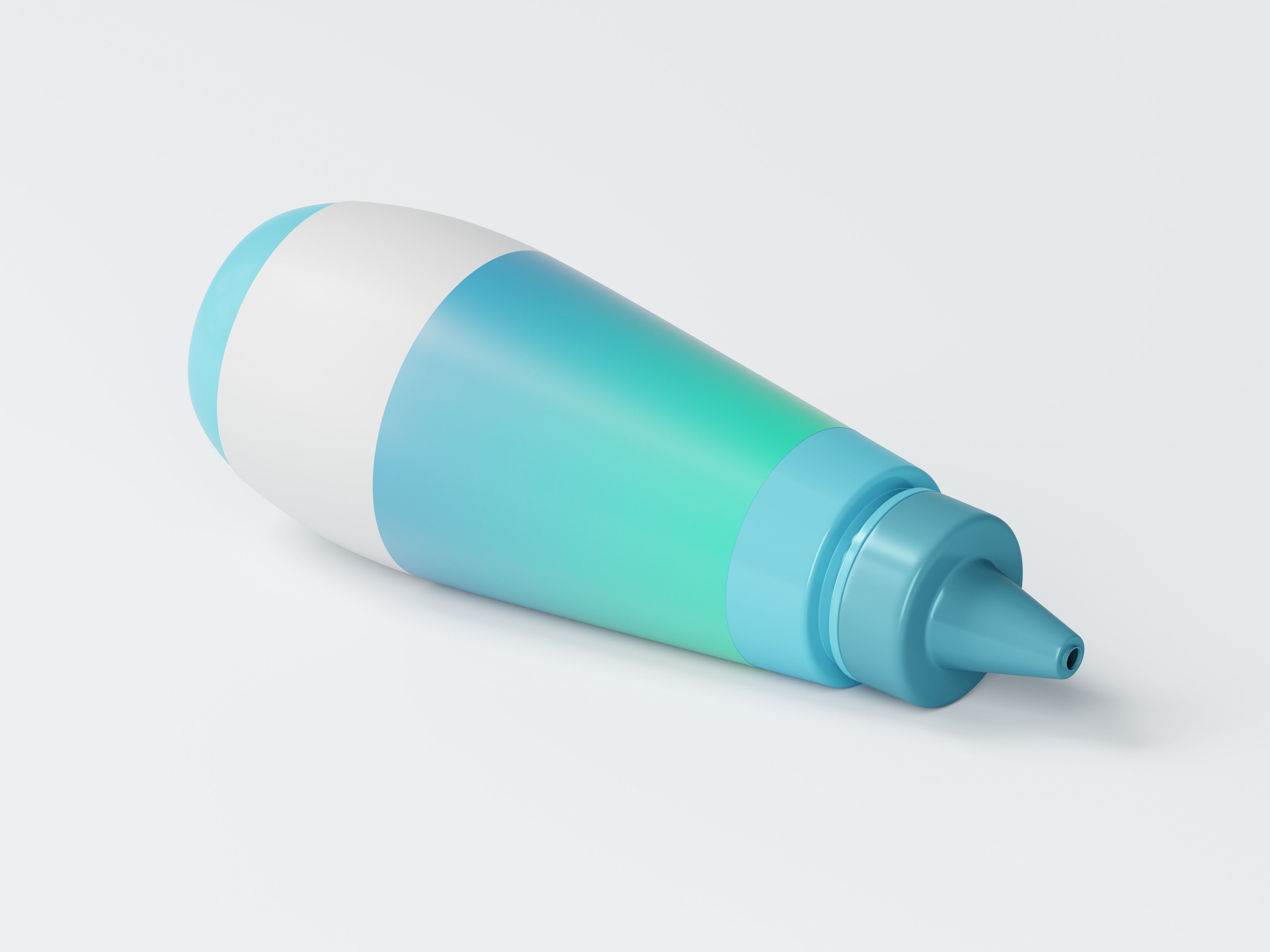 Ketchup Bottle 3D Model Low-poly 3D model_14