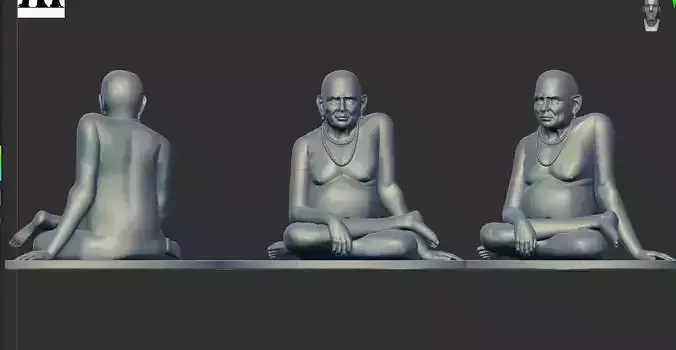 Swami Samarth 3D print model