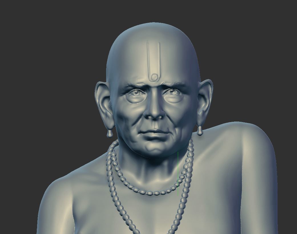 Swami Samarth 3D print model_3