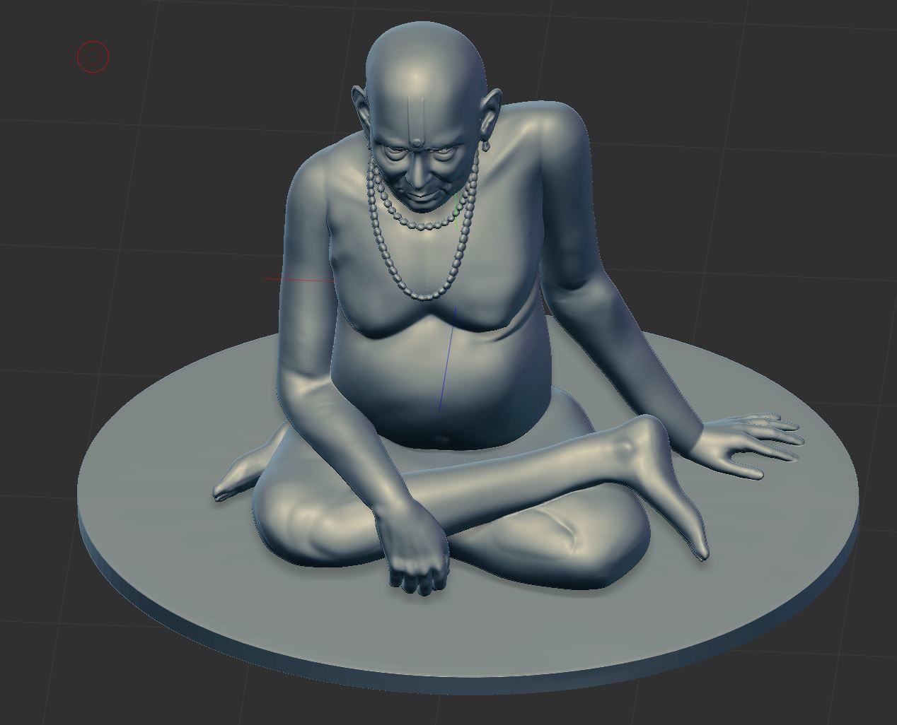 Swami Samarth 3D print model_4