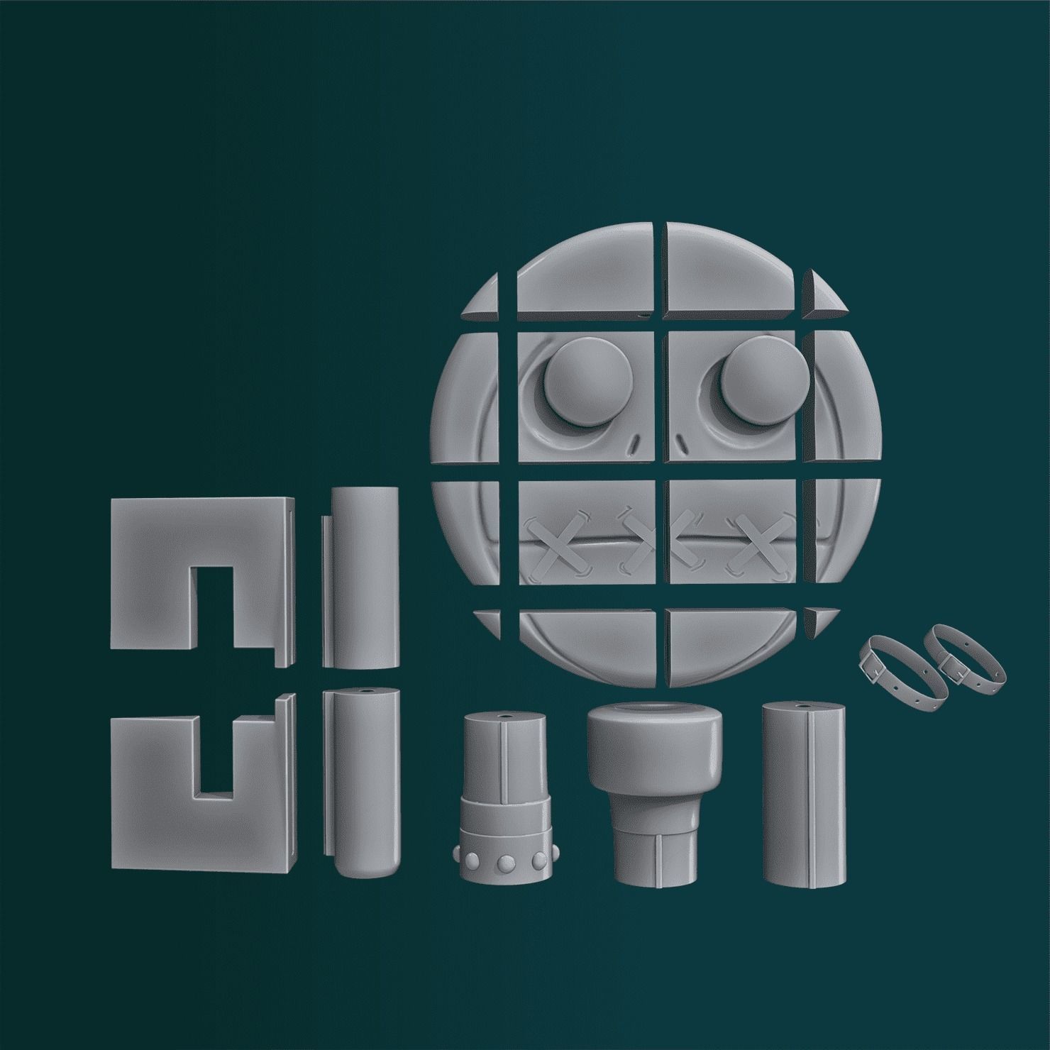 ABA GUILTY GEAR STRIVE PARACELSUS FOR COSPLAY 3D print model_2