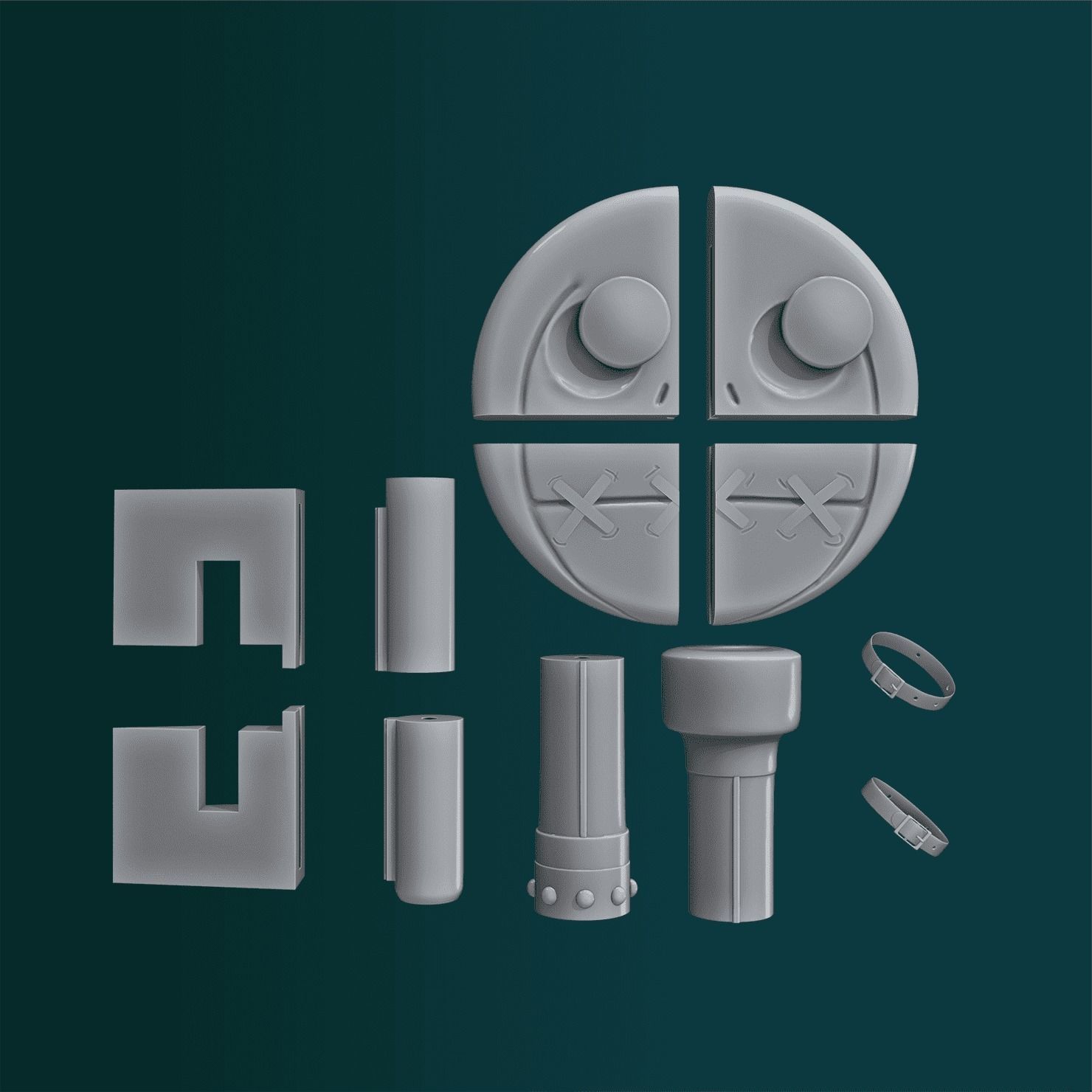 ABA GUILTY GEAR STRIVE PARACELSUS FOR COSPLAY 3D print model_1