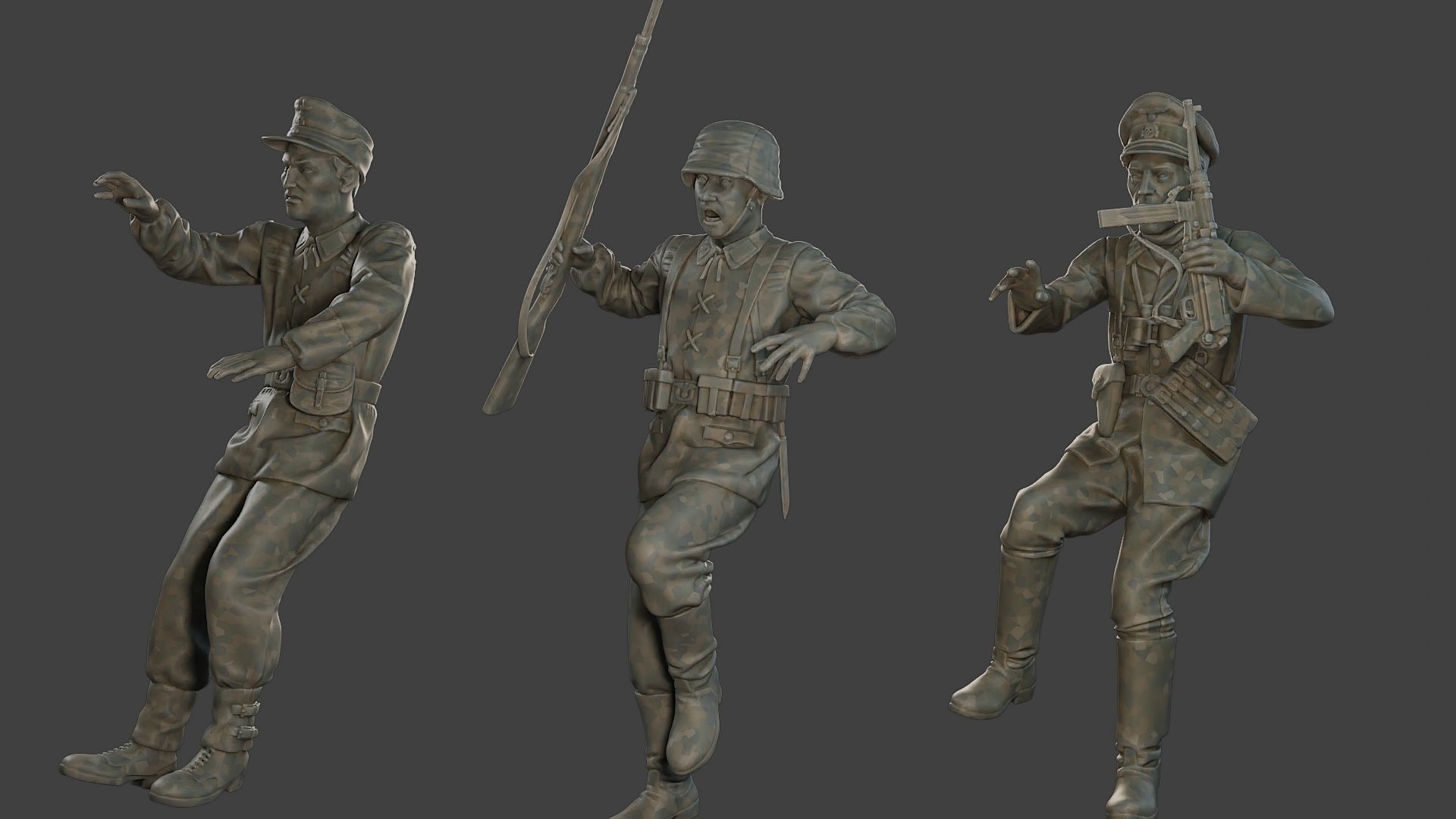 German SS Pack ww2 GSSP1 3D print model_1