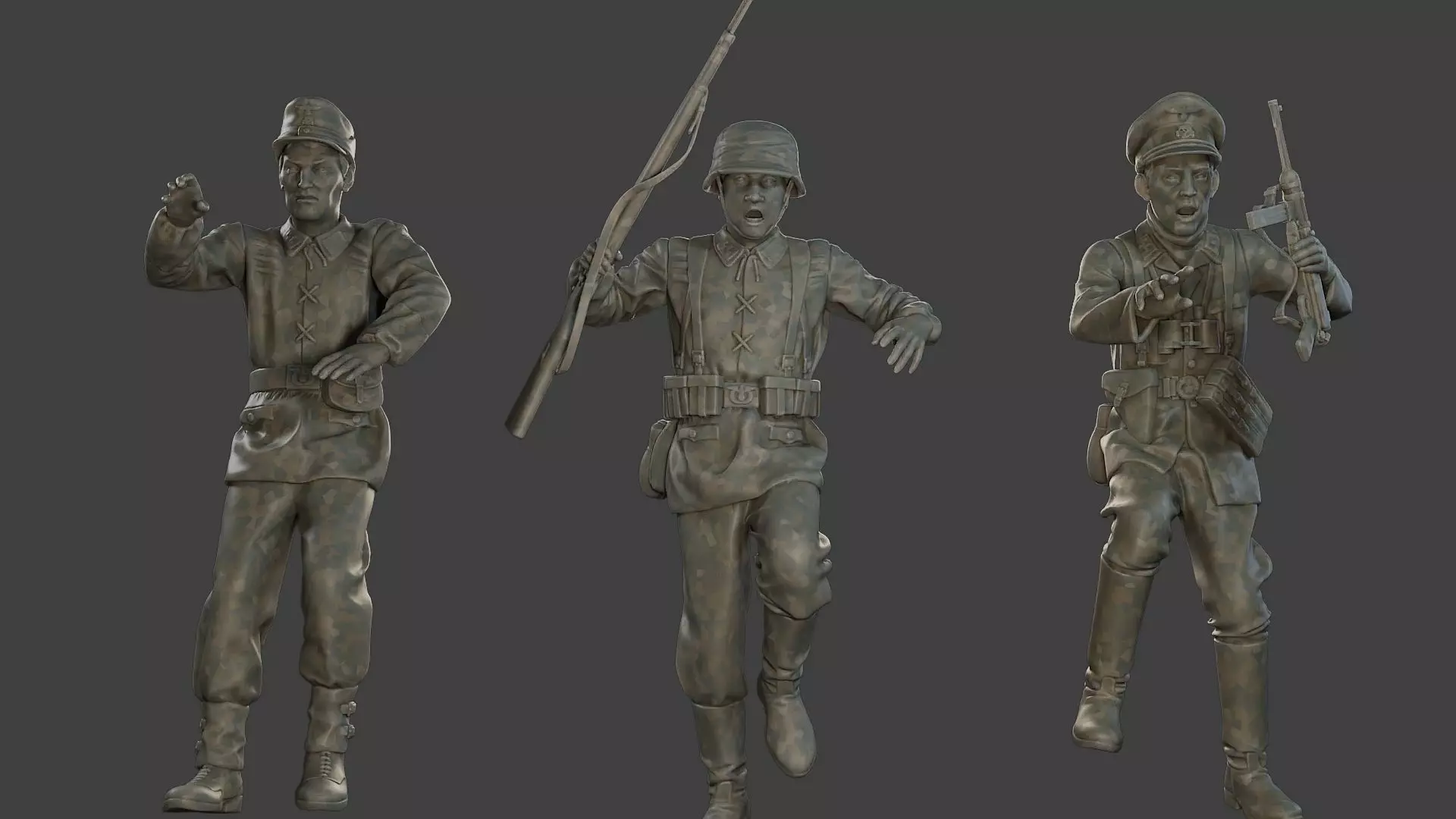 German SS Pack ww2 GSSP1 3D print model_0