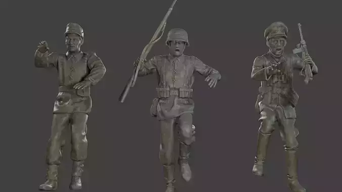 German SS Pack ww2 GSSP1 3D print model