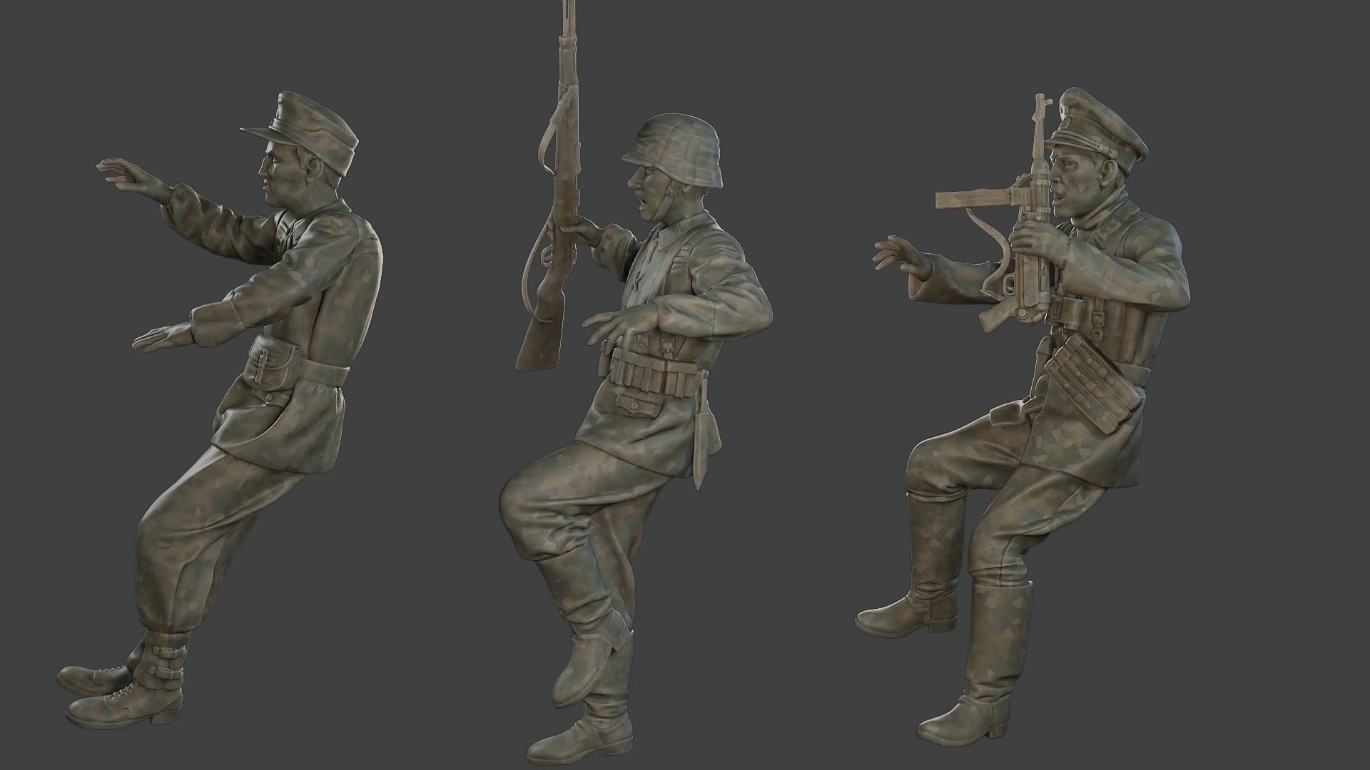 German SS Pack ww2 GSSP1 3D print model_2