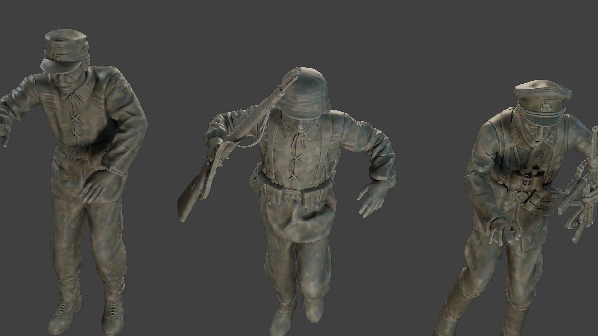 German SS Pack ww2 GSSP1 3D print model_13