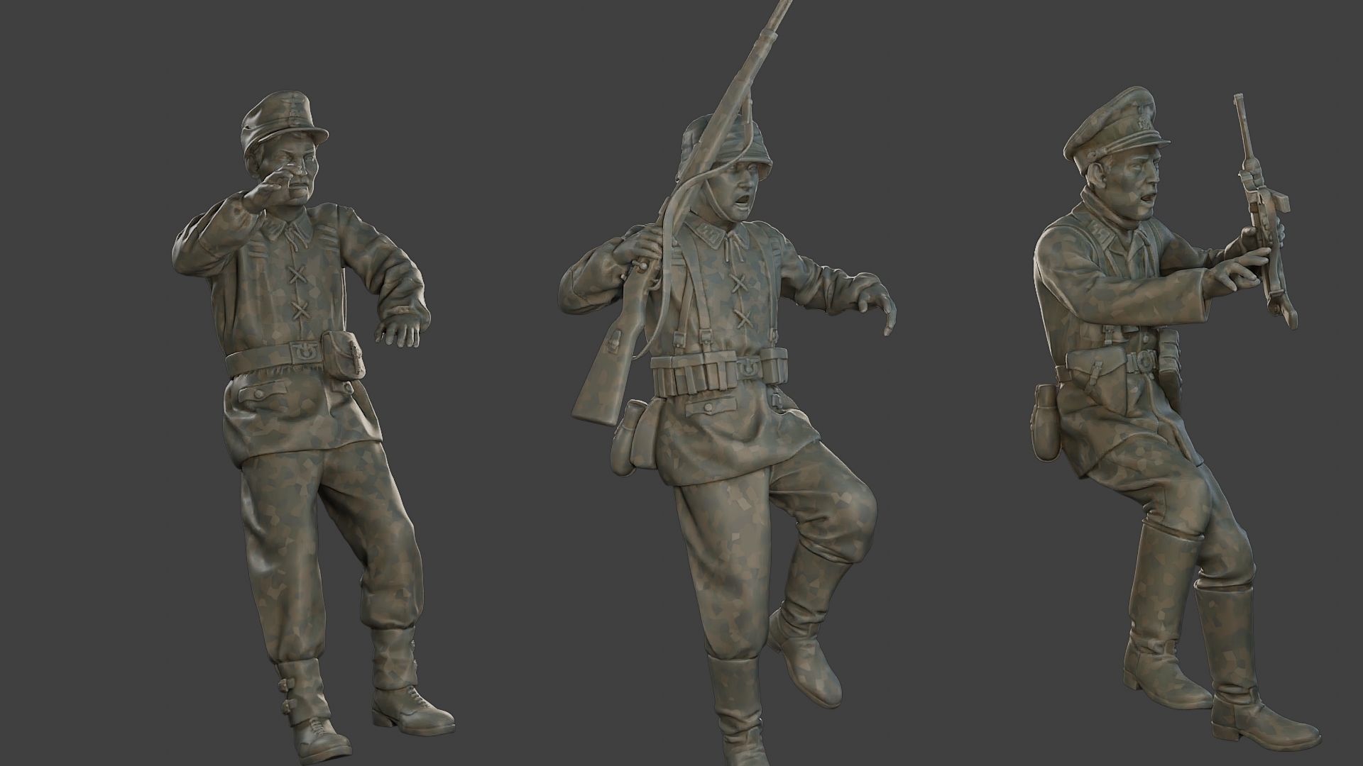 German SS Pack ww2 GSSP1 3D print model_9